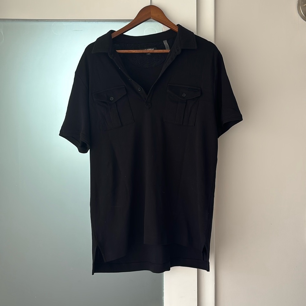 black shirt karl lagerfeld size l